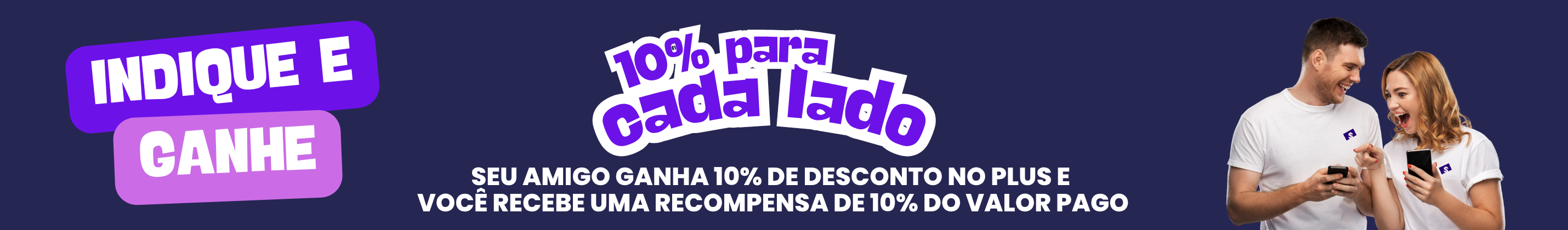 Programa de Recompensas Kardt: indique e ganhe, 10% para cada lado